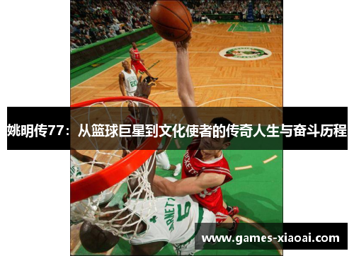 姚明传77：从篮球巨星到文化使者的传奇人生与奋斗历程